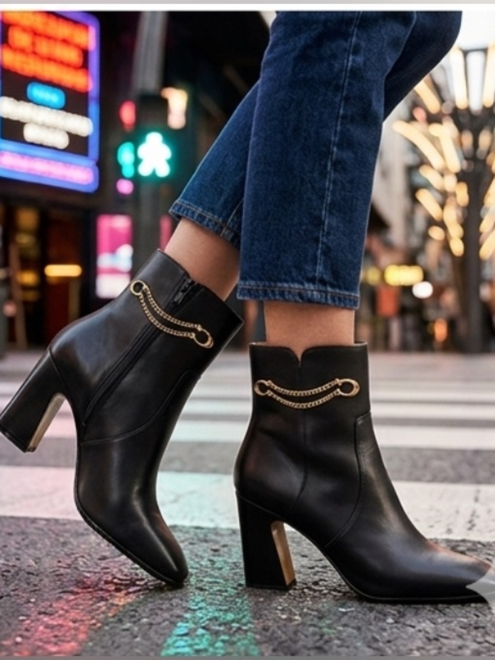 Never worn Coach Tessa Ankle Boots size 10